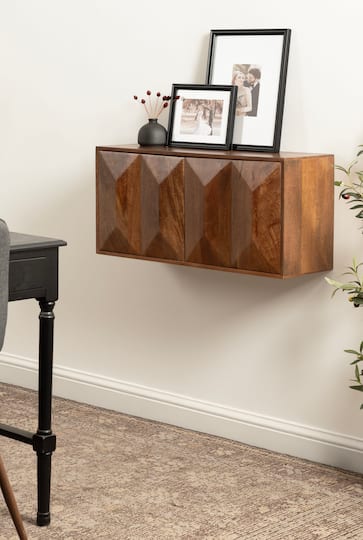 Kate and Laurel Ranier Two-Door Wall Cabinet